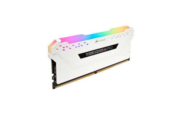 Ram Corsair Vengeance RGB PRO WHITE Heat spreader 32GB (16GB x 2) DDR4 3200Hz