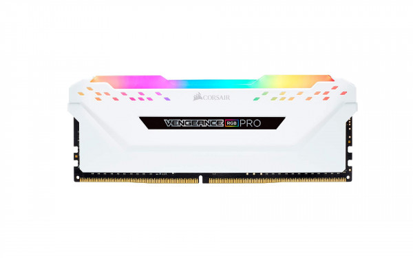Ram Corsair Vengeance RGB PRO WHITE Heat spreader 32GB (16GB x 2) DDR4 3200Hz