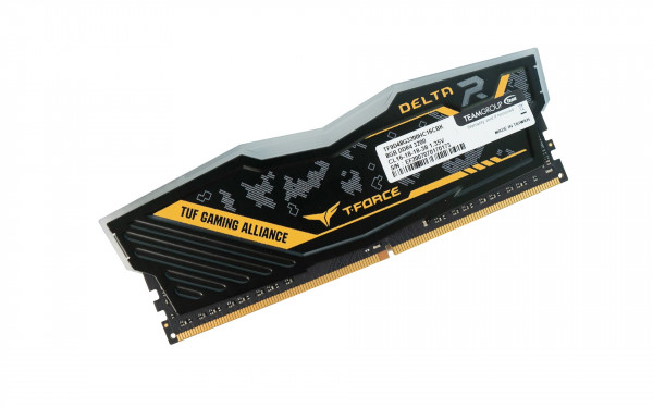 Ram Team T-Force Delta TUF Gaming Alliance​​​​​​​ 8GB (DDR4/ 3200Mhz) 
