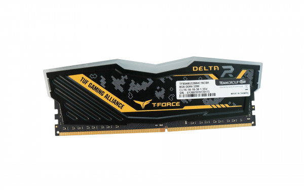 Ram Team T-Force Delta TUF Gaming Alliance​​​​​​​ 8GB (DDR4/ 3200Mhz) 