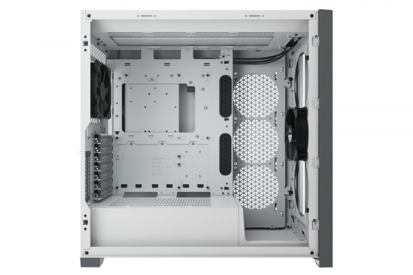 Vỏ Case Corsair 5000D White Tempered Glass