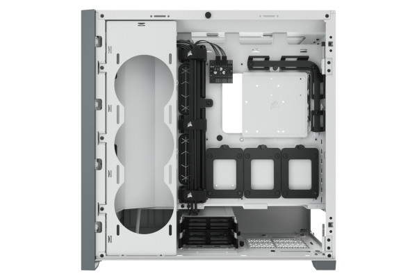Vỏ Case Corsair 5000D White Tempered Glass