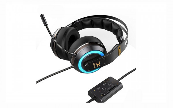 Tai nghe Xiberia T19 cao cấp 7.1 Sound LED lighting - ĐEN