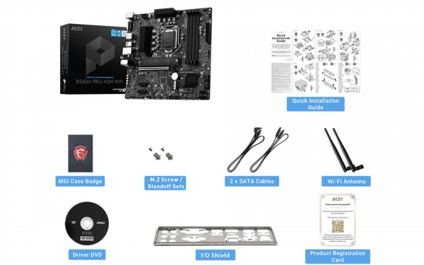Mainboard MSI B560M PRO-VDH WIFI