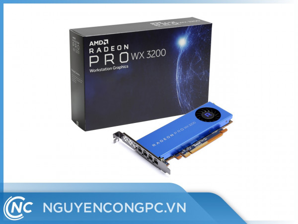 Card Màn Hình AMD Radeon Pro WX 3200