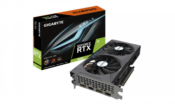 Card đồ họa Gigabyte GeForce RTX 3060 EAGLE OC 12G