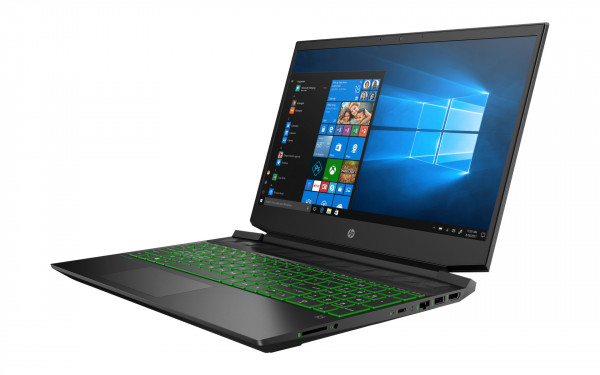 Laptop HP Pavilion Gaming 15-ec1054AX 1N1H6PA (Ryzen5-4600H/8GB/1TB-HDD+128GB-SSD/15.6-FHD-144Hz/GTX1650/Win 10/Black)