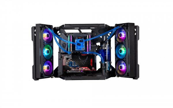 Vỏ Case Cooler Master MasterFrame 700 (Full Tower/Màu Đen)
