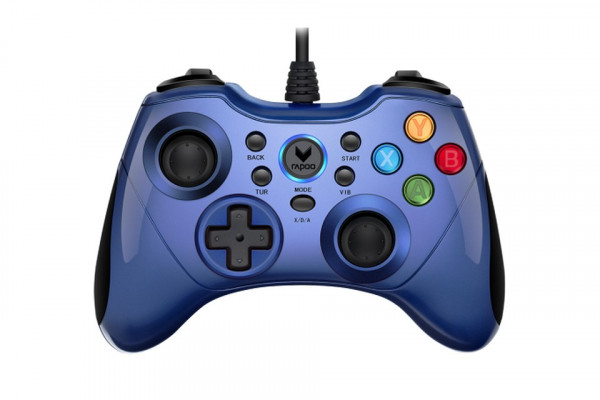 Tay Cầm Chơi Game Rapoo V600 Màu Xanh