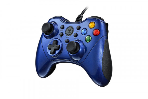 Tay Cầm Chơi Game Rapoo V600 Màu Xanh