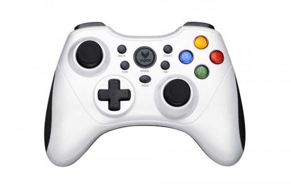 Tay Cầm Chơi Game Không Dây Rapoo V600S Màu Trắng