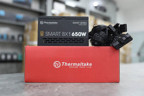 Nguồn Thermaltake Smart BX1 650W (80 PLUS Bronze/Active PFC)