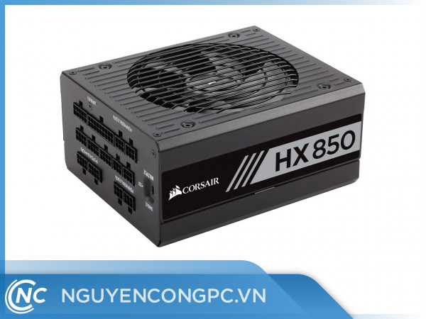 Nguồn Máy Tính Corsair HX850 (850W | 80 Plus Platinum | Fully Modular)