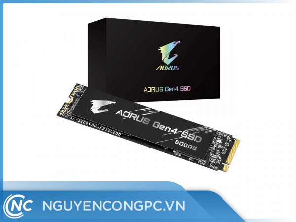 Ổ Cứng GIGABYTE AORUS Gen4 SSD 500GB (GP-AG4500G)