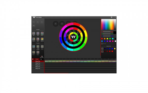 Quạt tản nhiệt Thermaltake Riing Trio 12 RGB (Gói 3 quạt)