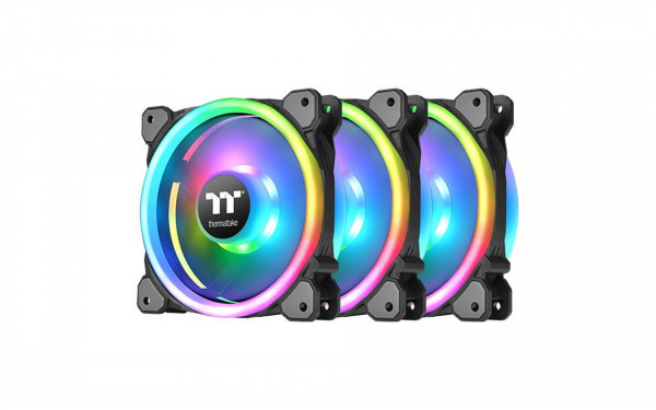 Quạt tản nhiệt Thermaltake Riing Trio 12 RGB (Gói 3 quạt)