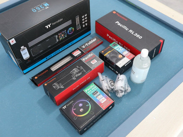 Bộ tản nhiệt nước Pacific M360 D5 Hard Tube CL-W217-CU00SW-A Thermaltake