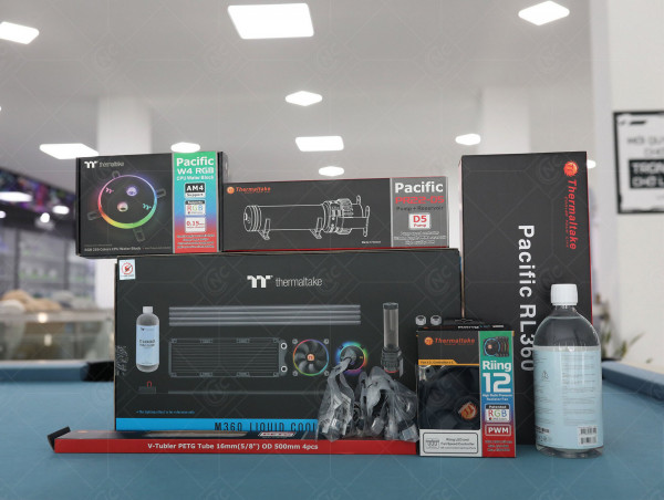 Bộ tản nhiệt nước Pacific M360 D5 Hard Tube CL-W217-CU00SW-A Thermaltake