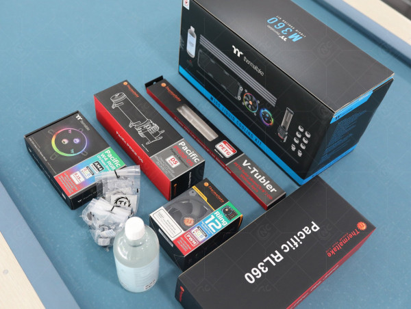 Bộ tản nhiệt nước Pacific M360 D5 Hard Tube CL-W217-CU00SW-A Thermaltake