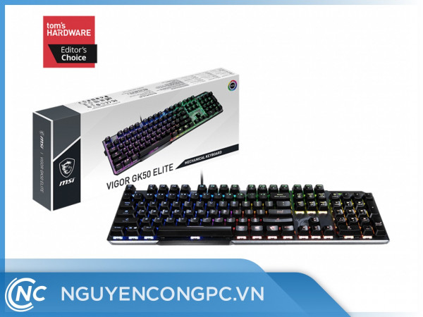 Bàn phím MSI Vigor GK50 Elite Kailh Blue