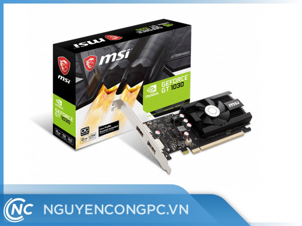 Card Màn Hình MSI GeForce GT 1030 2GD4 LP OC