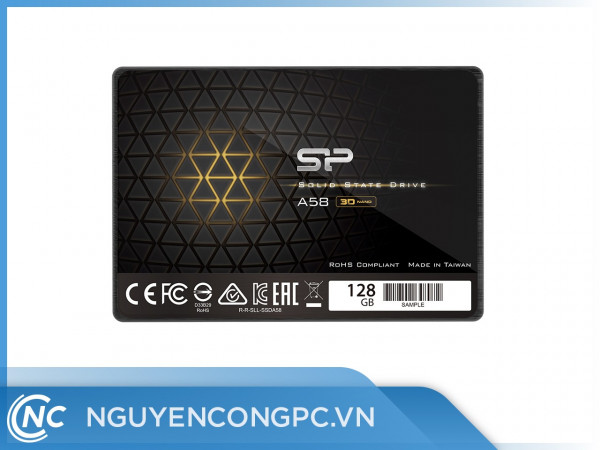 Ổ Cứng SSD Silicon Power A58 128GB (SATA III/2.5 Inch)
