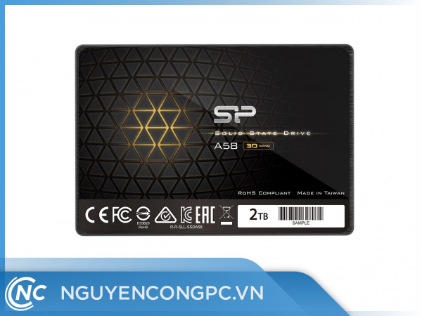 Ổ cứng SSD Silicon Power A58 2TB (SATA III/2.5 inch)