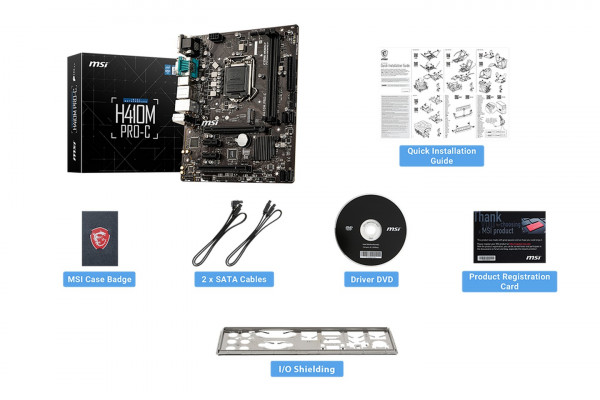 Mainboard MSI H410M PRO-C