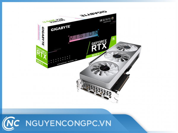 Card Màn Hình Gigabyte GeForce RTX 3070 Ti VISION OC 8G