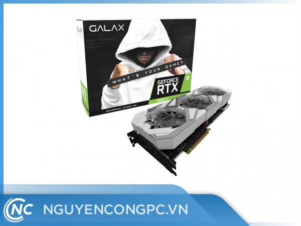Card Màn Hình GALAX GeForce RTX 3080 Ti EXG White (1-Click OC)