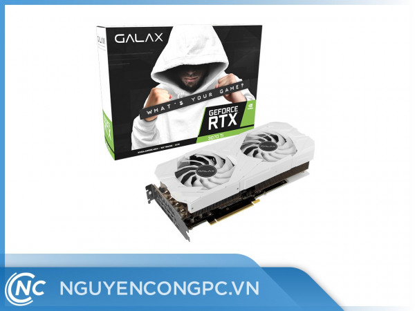 Card Màn Hình GALAX GeForce RTX 3070 Ti EX White (1-Click OC)