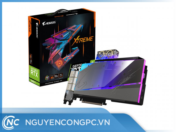 Card Màn Hình Gigabyte AORUS GeForce RTX 3080 Ti XTREME WATERFORCE WB 12G