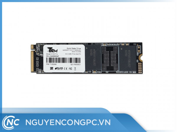 Ổ cứng SSD TRM N100 Pro 256GB (NVMe M.2 2280/ PCIe Gen3 x4)