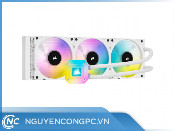 Tản Nhiệt Nước AIO Corsair iCUE H150i ELITE CAPELLIX WHITE