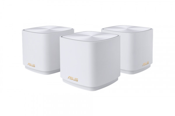 Bộ phát WIFI Router ASUS ZenWiFi AX Mini XD4 (W-3-PK) - Trắng