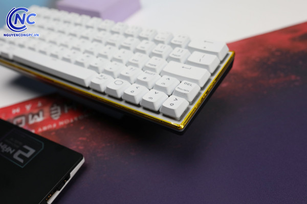 Bàn Phím Cooler Master SK620 Silver White Brown Switch