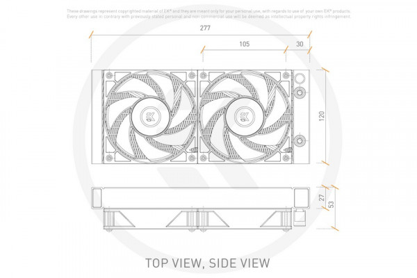 Tản Nhiệt Nước EK-AIO 240 D-RGB