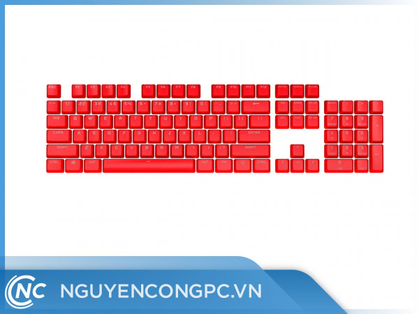 Bộ nút thay thế Corsair Keycap PBT Double-Shot PRO ORIGIN Red