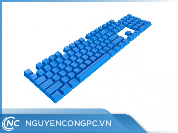 Bộ nút thay thế Corsair Keycap PBT Double-Shot PRO ELGATO Blue
