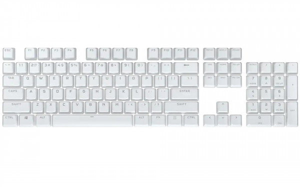 Bộ nút thay thế Corsair Keycap PBT Double-Shot PRO Arctic White