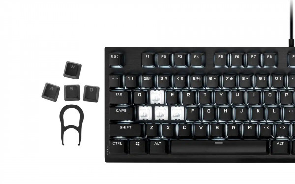Bộ nút thay thế Corsair Keycap PBT Double-Shot PRO Onyx Black