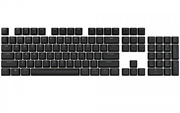 Bộ nút thay thế Corsair Keycap PBT Double-Shot PRO Onyx Black
