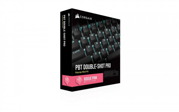 Bộ nút thay thế Corsair Keycap PBT Double-Shot PRO TBD Pink