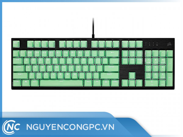 Bộ nút thay thế Corsair Keycap PBT Double-Shot PRO TBD Mint