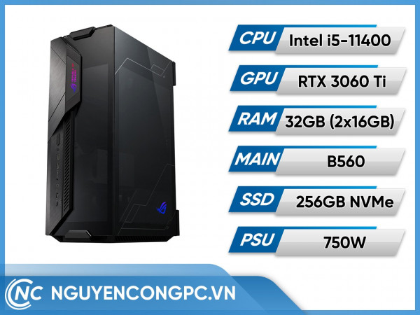 Bộ PC Intel Core i5-11400 | RTX 3060 Ti