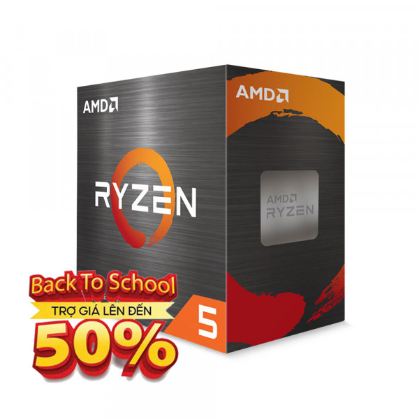 CPU AMD Ryzen 5 5600G (6 Nhân / 12 Luồng | 3.9GHz Boost 4.4GHz | 16MB Cache | PCIe 3.0 | TDP 65W)