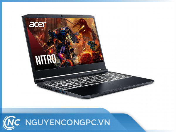 Laptop Acer Gaming Nitro 5 AN515-45-R3SM (R5-5600H | 8GBRAM | 512GBSSD | GTX1650-4GB | 15.6FHDIPS144Hz | Đen | NH.QBMSV.005)