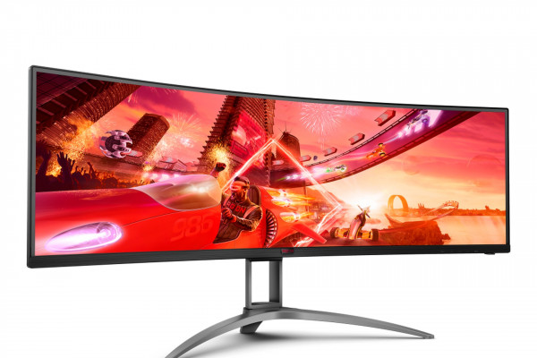 Màn hình cong AOC AGON AG493QCX (48.8 inch/ 3840x1080/ VA/ 144Hz/ 1ms/ 1800R)
