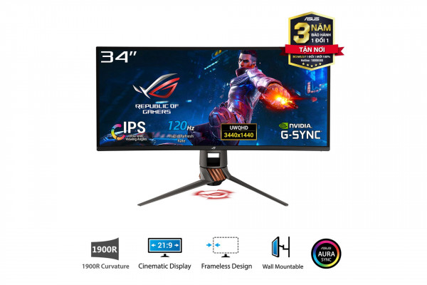 Màn Hình Cong ASUS ROG SWIFT PG349Q (34