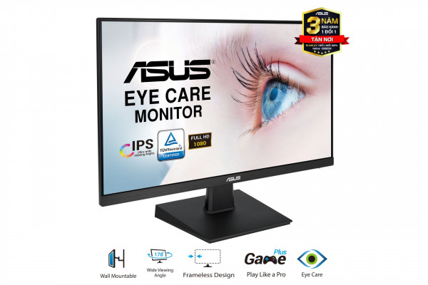 Màn Hình ASUS VA27EHE (27 inch/FHD/IPS/75Hz/1ms/250 nits/HDMI+Dsub)
